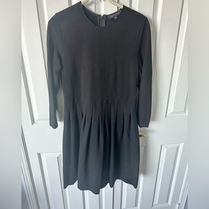 Rare Find! Classic Pink Tartan stretch skater dress. Size M. Black